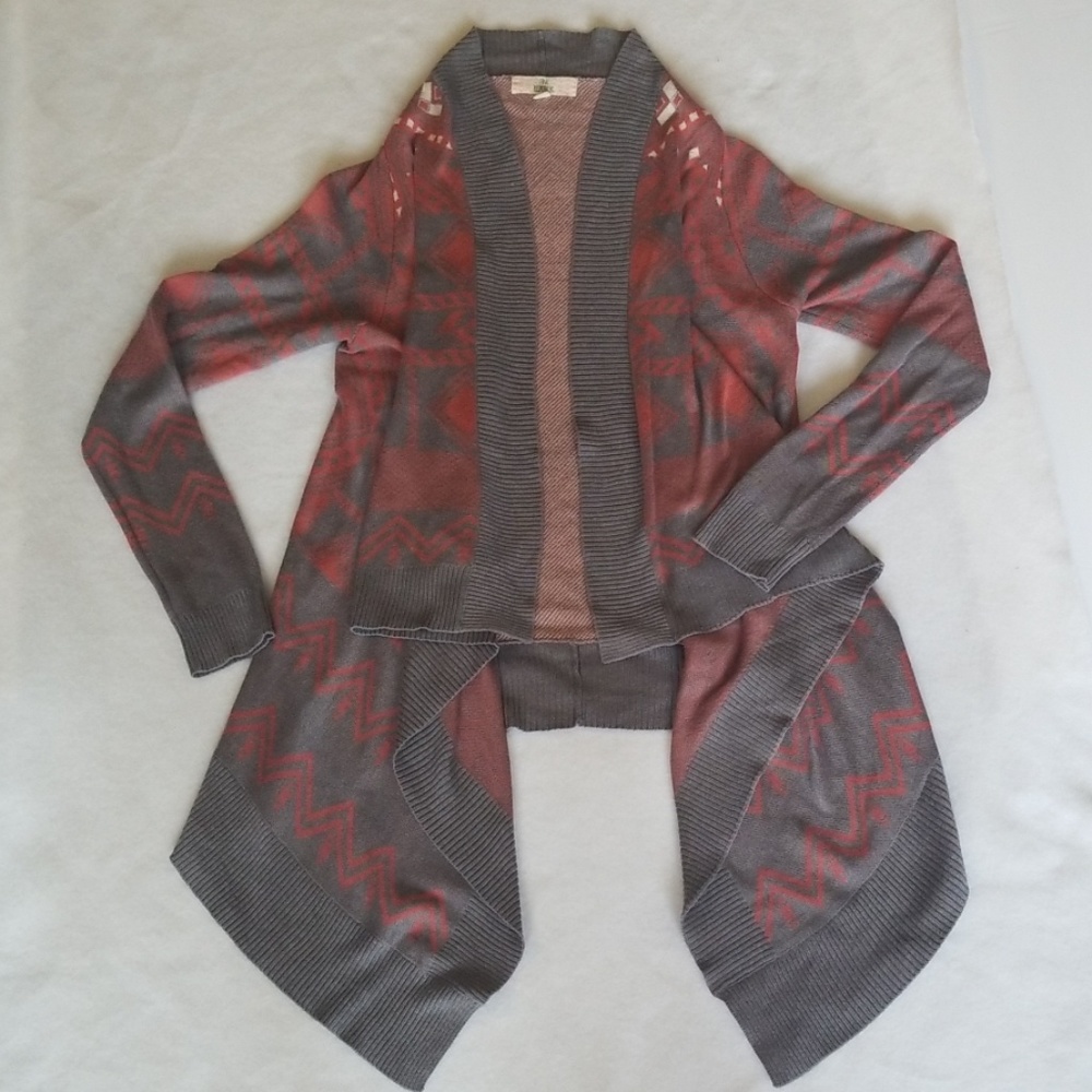 Women's drape open cardigan